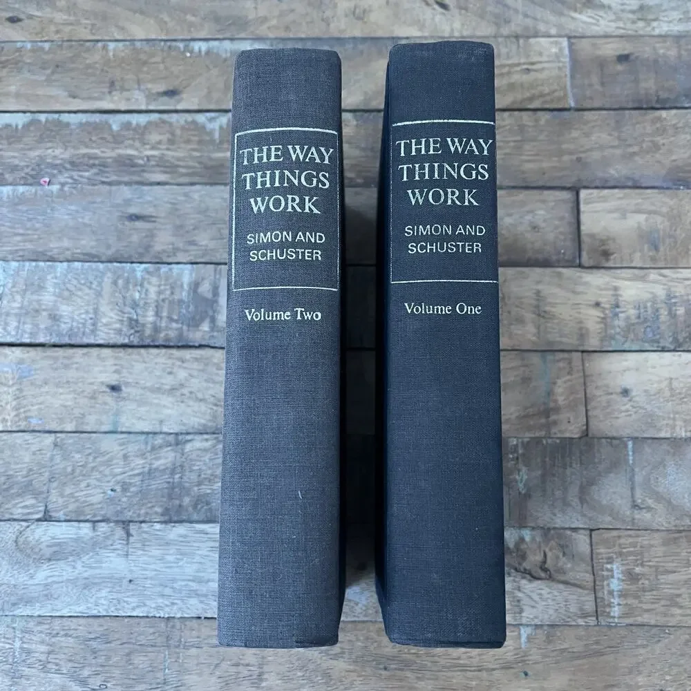 The Way Things Work Volume 1 & 2 Simon & Schuster 1967-1971 Science Technology